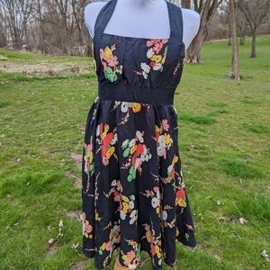 Retro Anthropologie brand halter dress size 4